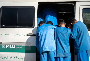 شلیک‌های هشداردهنده پلیس، زورگیران افسریه را متوقف کرد