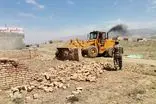 آزادسازی ۳۰۰۵ مترمربع زمین‌ ملی در کاشان