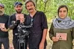 رونمایی از کتاب «من و او در کافه پینا» در پشت‌صحنه فیلم سینمایی «حوالی برزخ»