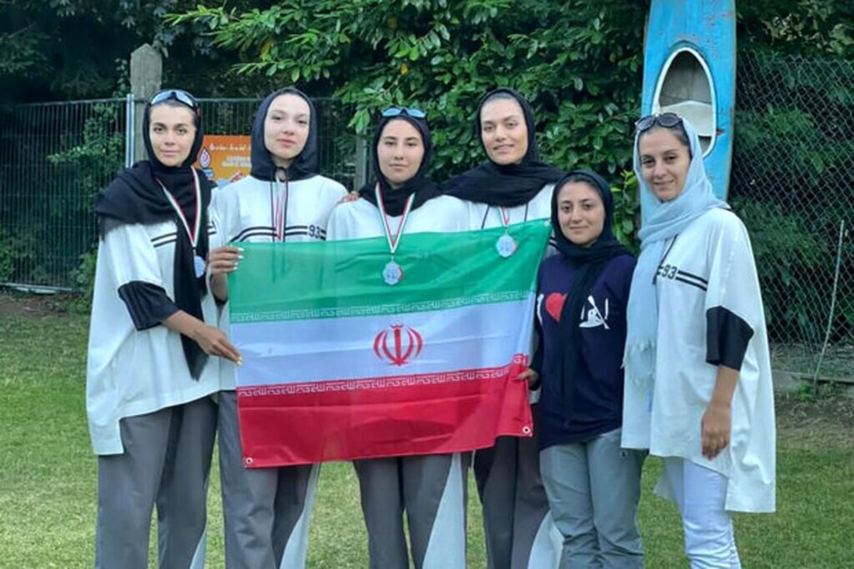 Iran female rafting team gets silver in Euro Cup