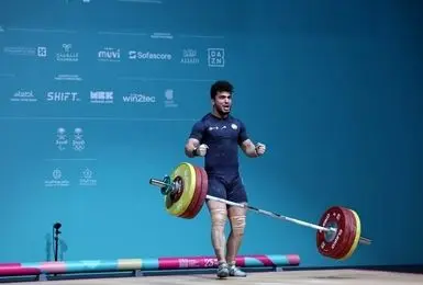 درخشش ایلیا صالحی‌پور در حرکت یک‌ضرب دسته ۸۸ کیلوگرم