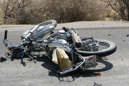 مرگ دو موتور سوار به علت بی احتیاطی در هرمزگان