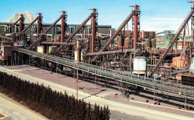 گذر از رکورد تولید نیم میلیون تن آهن اسفنجی در واحد احیا مستقیم شماره 1 ناحیه آهن‌سازی