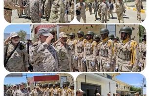 فرمانده نیروی زمینی سپاه از مرزهای جنوبی سیستان و بلوچستان بازدید کرد