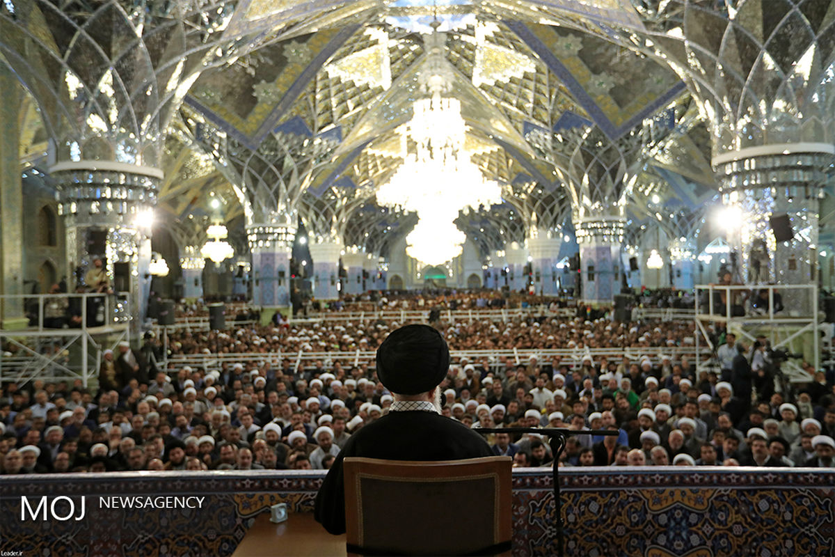 سخنرانی مقام معظم رهبری ساعت 15 در رواق امام خمینی(ره) آغاز می‌شود