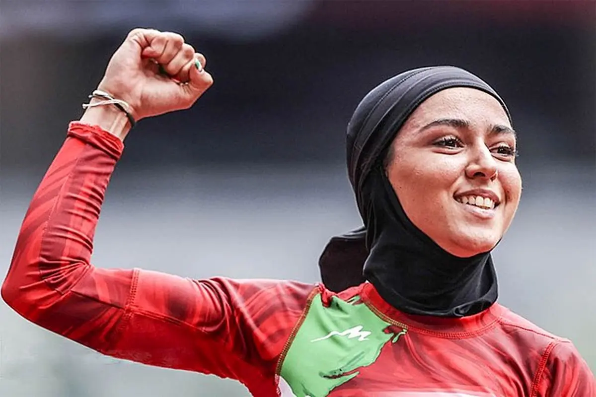 Farzaneh Fasihi won bronze medal at Astana Indoor Meet