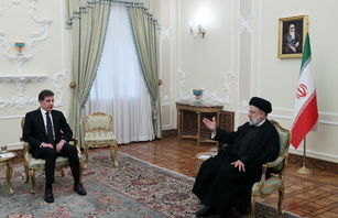بارزانی با رئیس جمهور ایران دیدار کرد