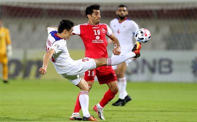 نتیجه بازی پرسپولیس و التعاون عربستان در نیمه نخست