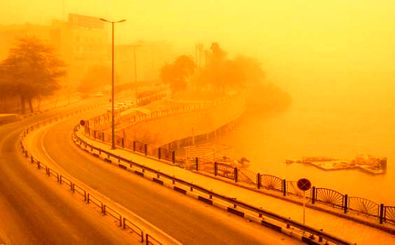 مدارس  و دانشگاهای  شادگان ، آبادان و خرمشهر به علت گرد و غبار تعطیل شدند