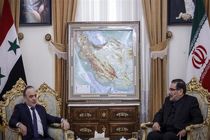 دیدار و رایزنی نخست‌ وزیر سوریه با دریادار شمخانی