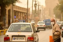 کاهش کیفیت هوای تهران در پی خیزش گرد و خاک
