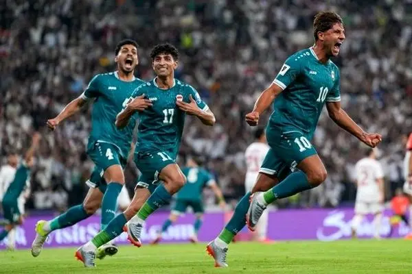 تیم فوتبال عراق با پیروزی دراماتیک مقابل امارات راهی پلی‌آف بین‌قاره‌ای شد