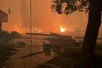 آتش نیمی از شهر جاسپر در کانادا را سوزاند