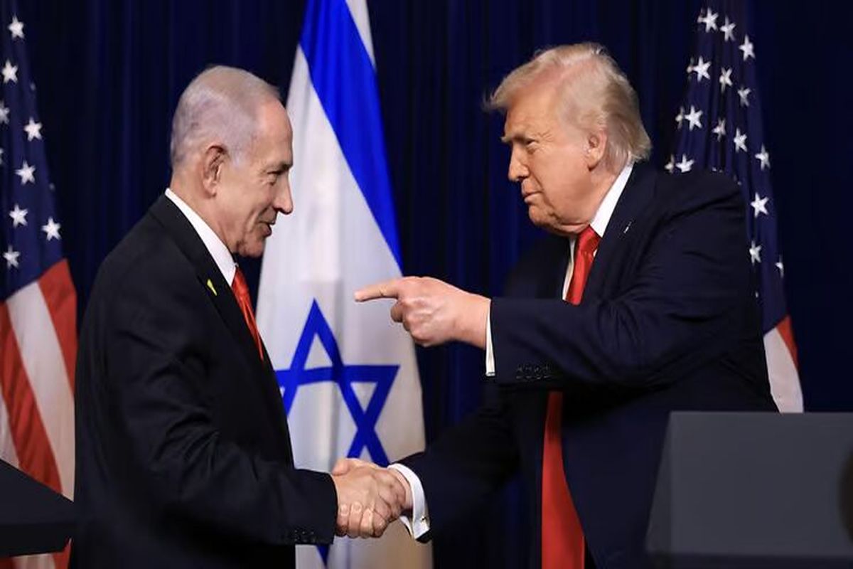 دونالد ترامپ و بنیامین نتانیاهو
