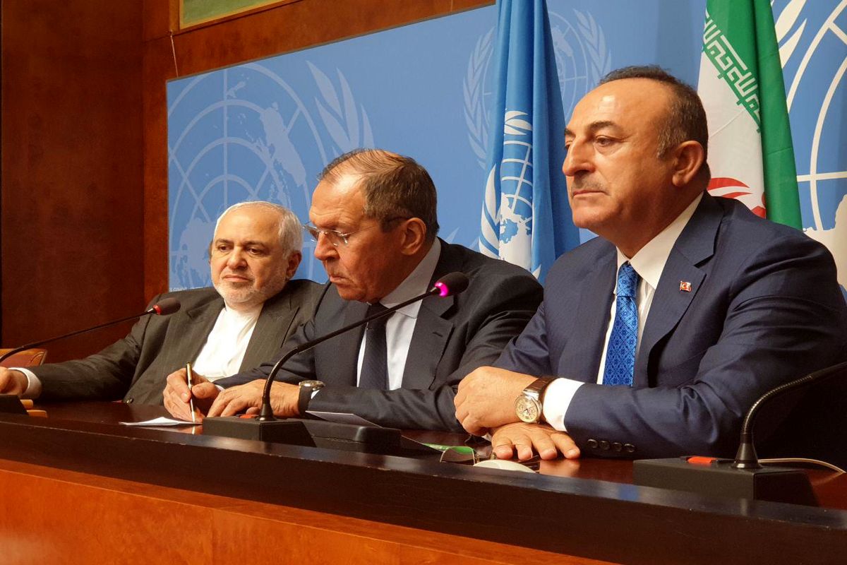 بیانیه مشترک وزرای خارجه سه کشور روند آستانه درباره سوریه