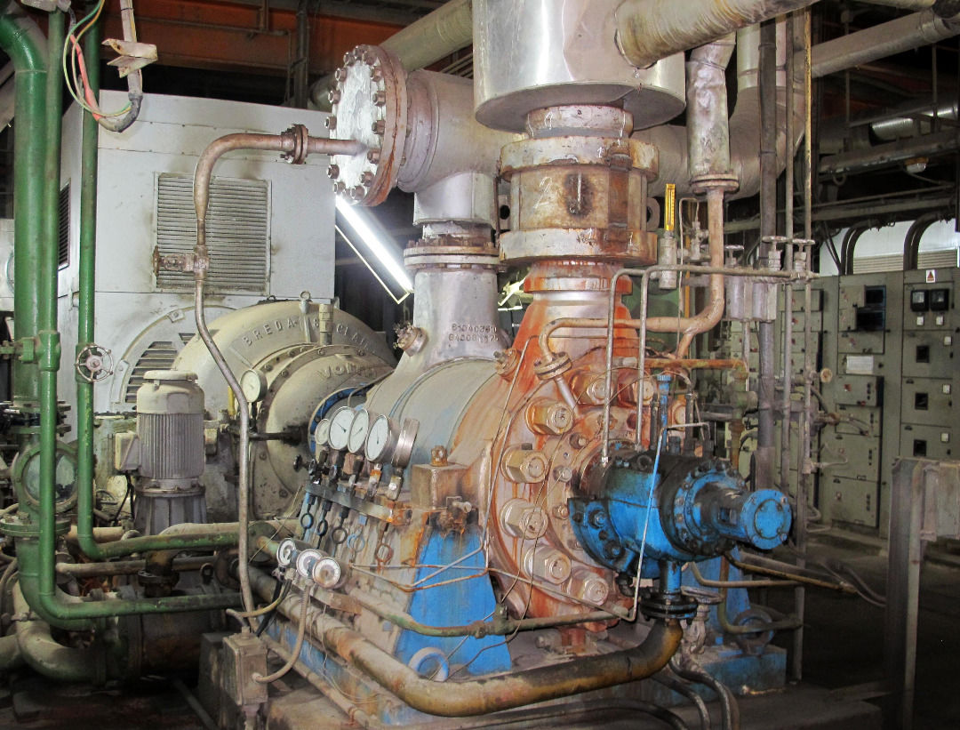 ساخت قطعات پمپ آب گردشی بویلر در نیروگاه بندرعباس