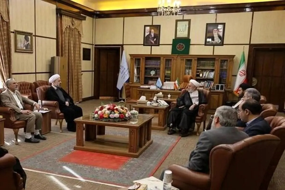 دادستان کل کشور و  محمدحسین طاهری سرپرست ستاد امر به معروف و نهی از منکر