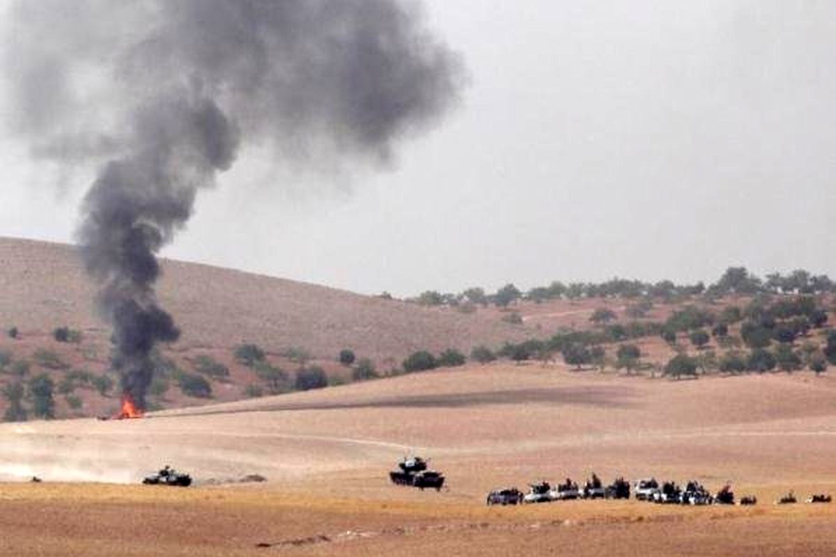 یک تانک دیگر ترکیه در شمال سوریه هدف قرار گرفت