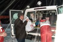 امدادرسانی ۷۰۰ مسافر گرفتار در برف توسط هلال احمر استان مرکزی