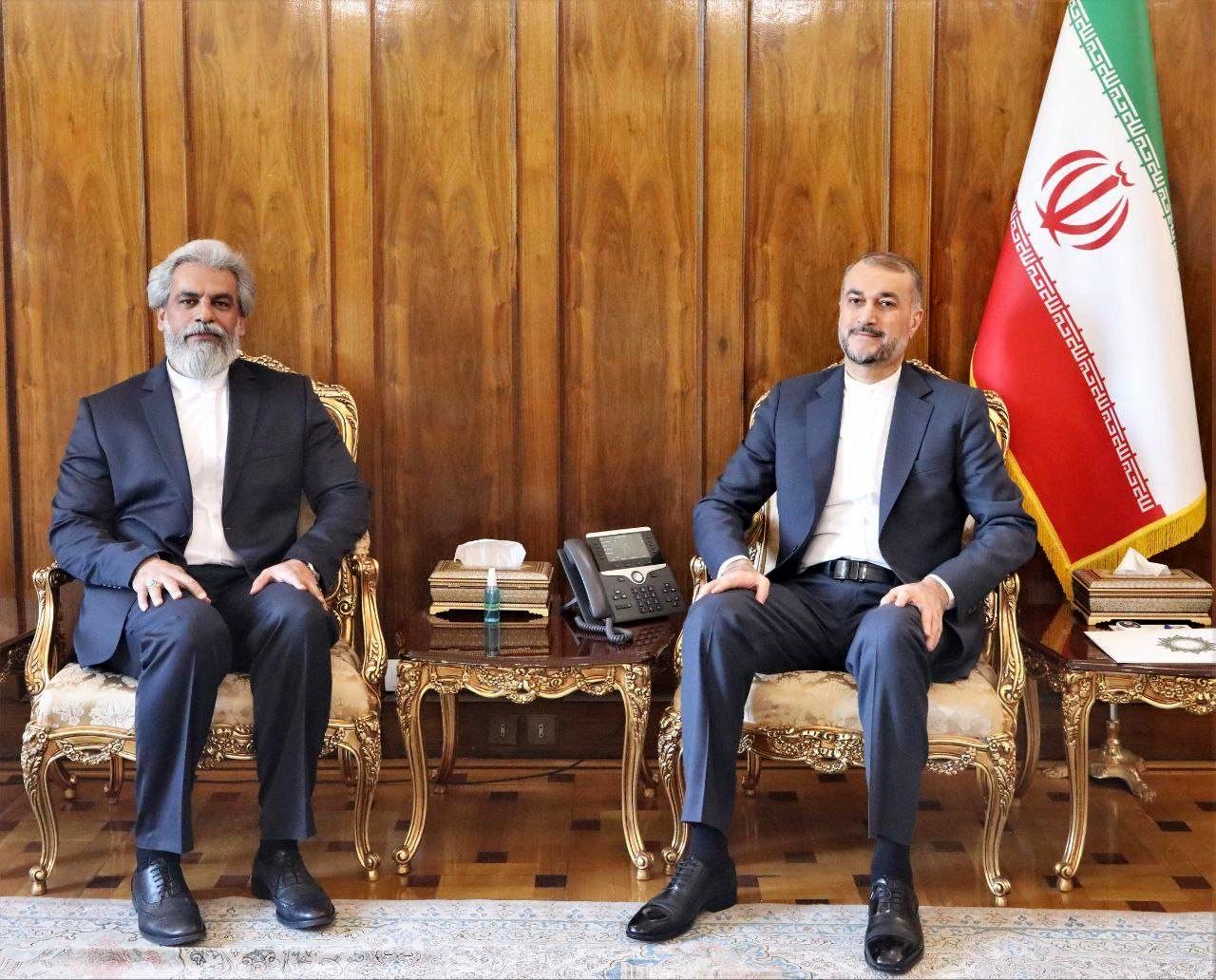 سفیر جدید ایران در کنگو با وزیر امور خارجه ایران دیدار و گفت و گو کرد