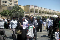 راهپیمایی روز قدس در مشهد مقدس آغاز شد