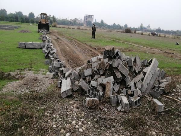 26 دیوارکشی غیرمجاز در بابل قلع و قمع شد