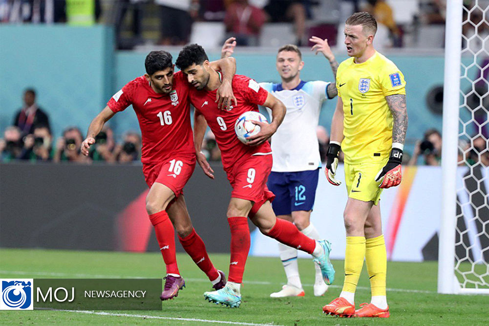 جام جهانی فوتبال - دیدار ایران و انگلیس	