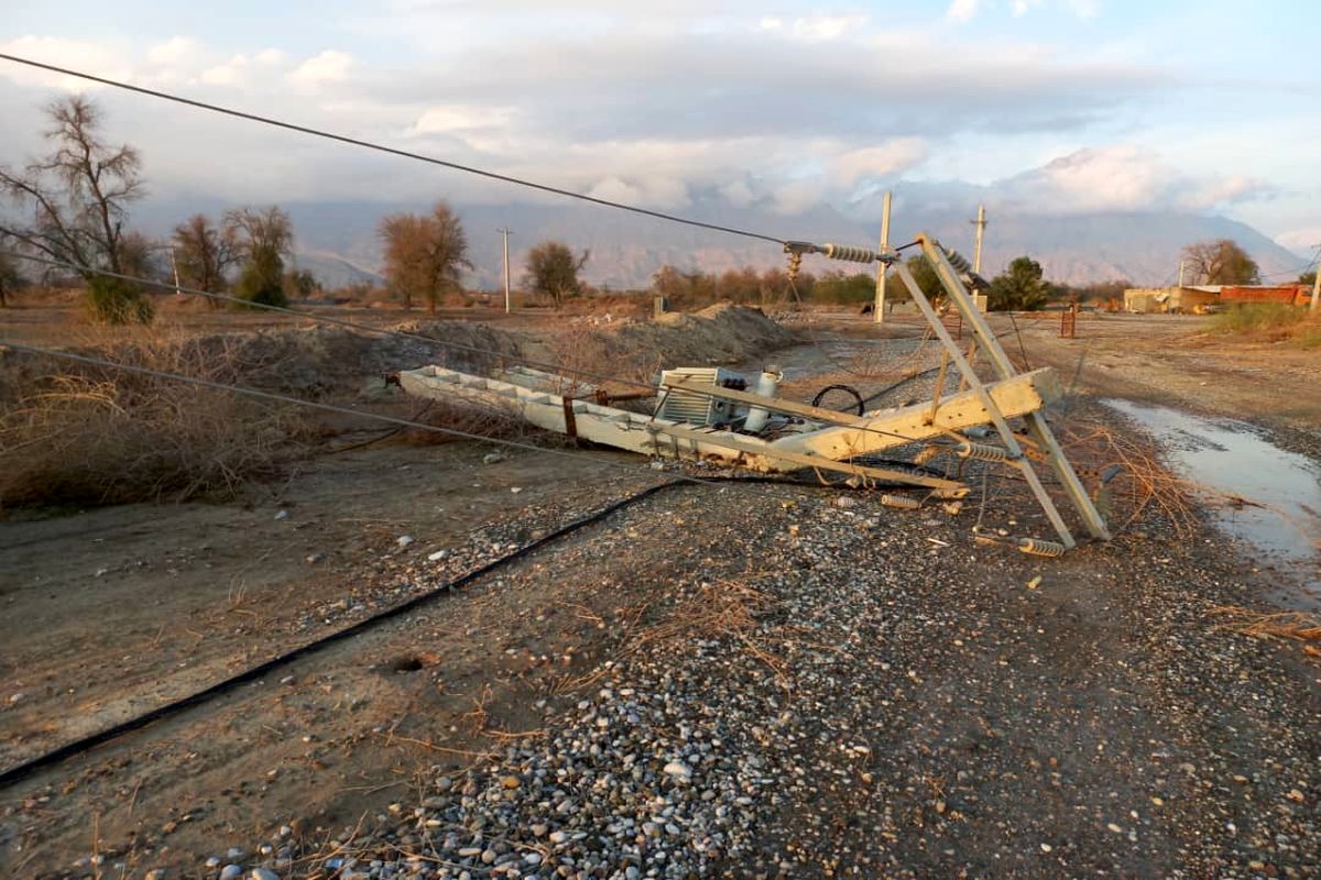 خسارت 10میلیارد ریالی بارندگی به شبکه توزیع برق هرمزگان
