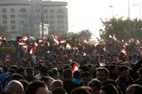 تظاهرات طرفداران مقتدی صدر در میدان التحریر بغداد