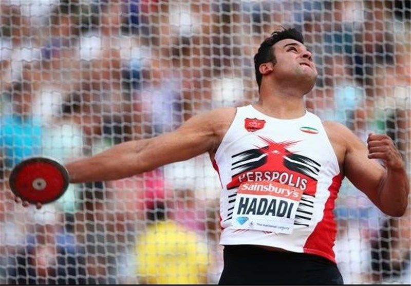 احسان حدادی در مسابقات دوومیدانی لهستان چهارم شد
