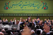 مراسم جشن میلاد حضرت زهرا سلام‌الله‌علیها در حسینیه امام خمینی(ره) با حضور رهبر انقلاب