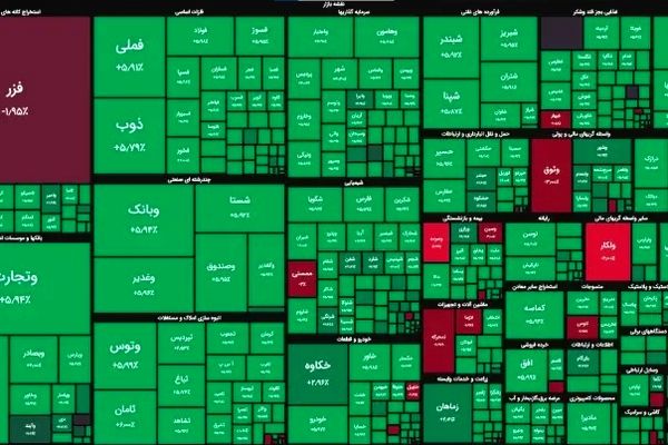 فرش سبز بورس در روز بعد از انتخاب ملت