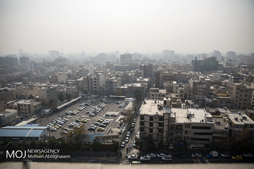 کیفیت هوای تهران در 20 آبان 98 ناسالم است