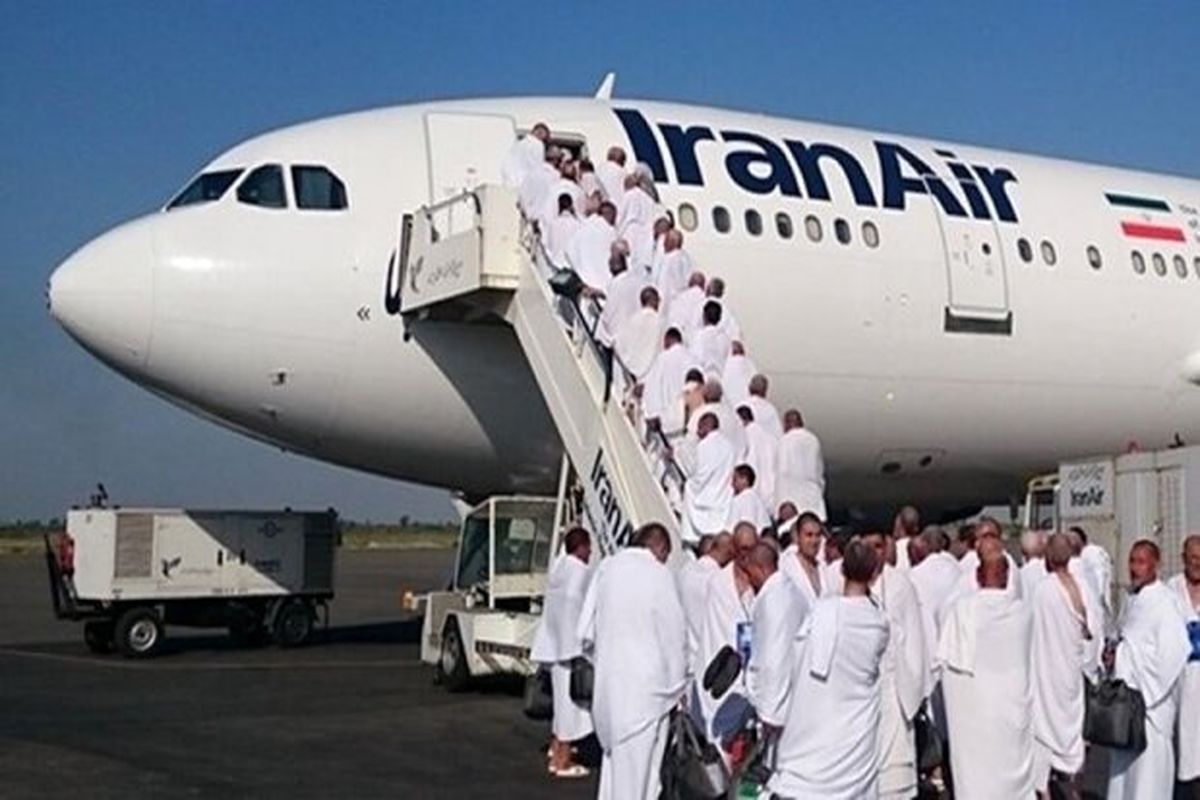 زائران بیت الله الحرام تا پایان امشب با ۱۶۲ پرواز عازم سرزمین وحی می‌شوند