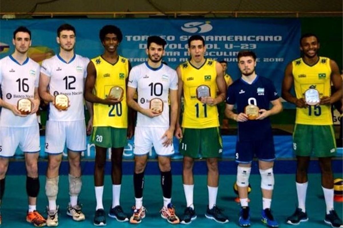 برزیل قهرمان مسابقات والیبال زیر ۲۳ آمریکای جنوبی شد
