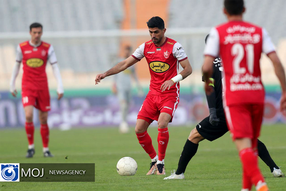 صدر نشینی موقت پرسپولیس با دو گل به هوادار مسجل شد