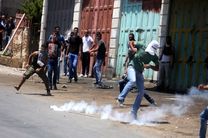 درگیری شدید میان فلسطینیان و اشغالگران در کرانه باختری