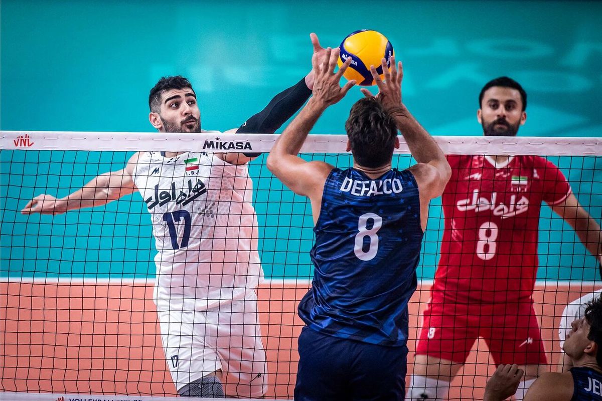 Iran defeated US at 2024 VNL