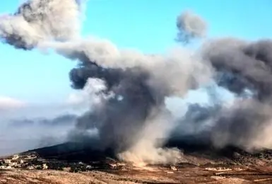 ادامه حملات هوایی رژیم صهیونیستی به جنوب لبنان در نقض آشکار آتش‌بس