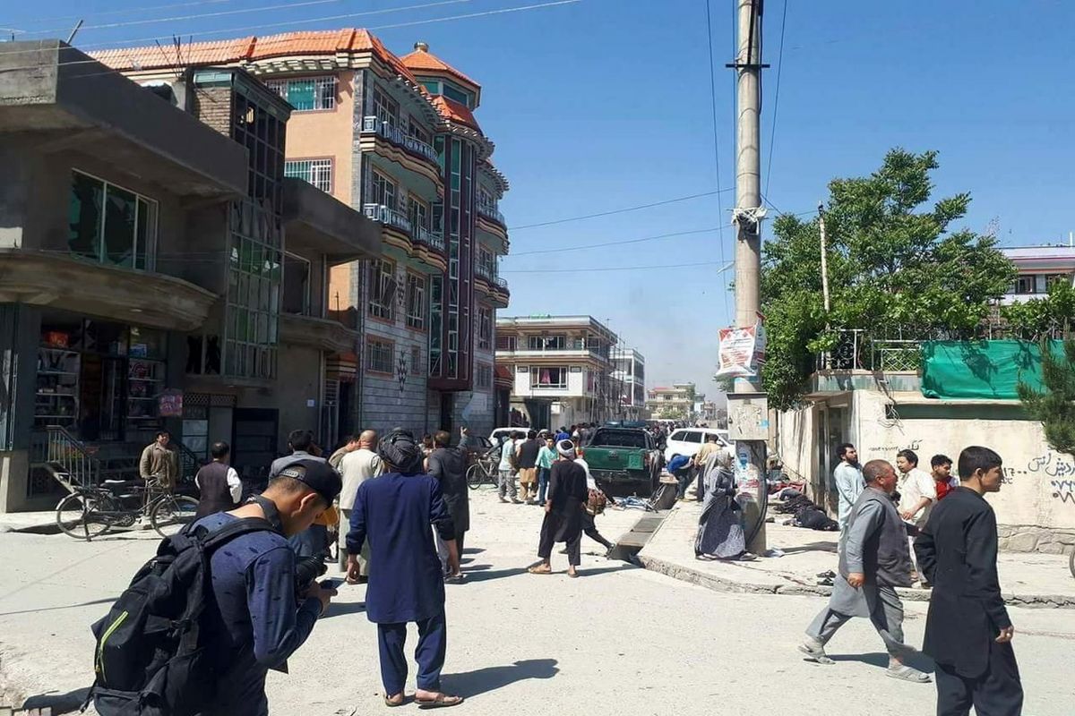 حمله انتحاری در منطقه شیعه نشین کابل