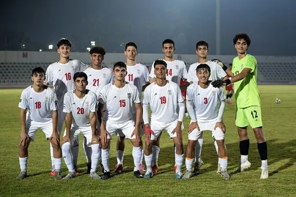 تساوی نوجوانان ایران مقابل لبنان در دومین دیدار آسیایی