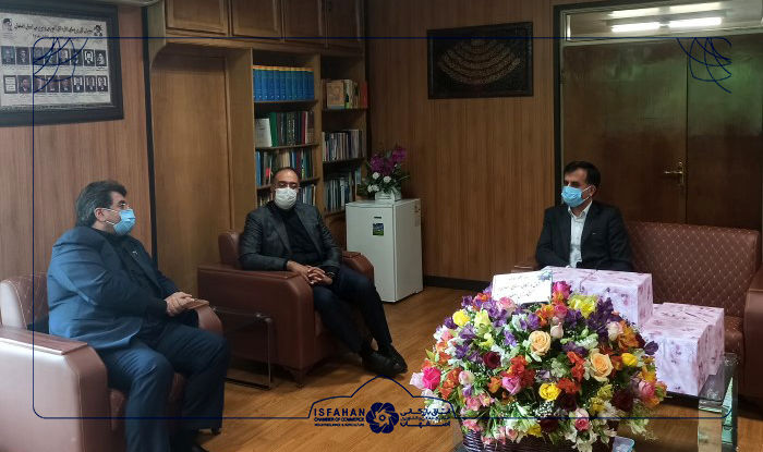 دیدار رئیس اتاق بازرگانی اصفهان و مدیرکل آموزش‌وپرورش 