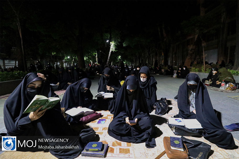 احیای شب بیست و سوم ماه مبارک رمضان در چهار باغ عباسی اصفهان