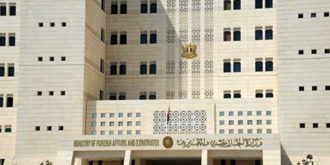 وزارت خارجه سوریه: هیچ سلاح شمیایی نداریم