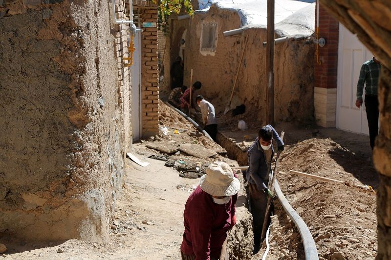 آبرسانی پایدار به 9 روستا در بخش کوهپایه اصفهان