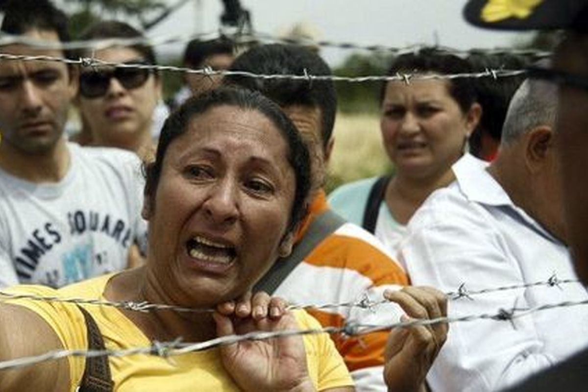 ونزوئلا؛ وقتی زخم ناشی از سیم خاردار فراموش می شود + عکس