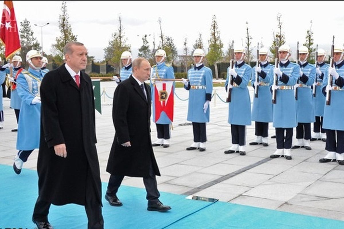 اردوغان به دنبال آشتی با پوتین است