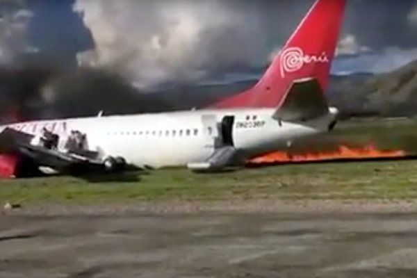 هواپیمای پرو با 141 سرنشین دچار سانحه شد