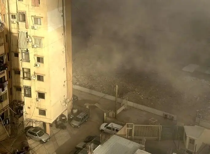 حمله هوایی اسرائیل به ضاحیه بیروت، ۵ شهید و ۲۰ مجروح بر جای گذاشت