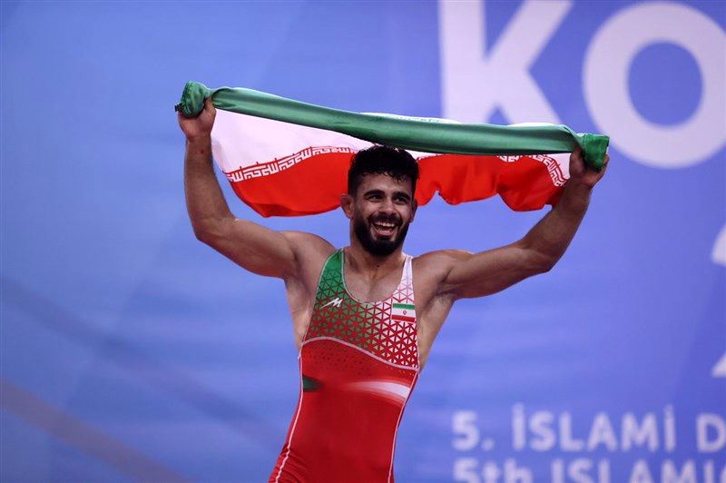 کسب مدال طلای  کشتی گیر فارس در مسابقات همبستگی کشورهای اسلامی